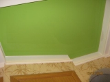 зеленый лаковый натяжной потолок